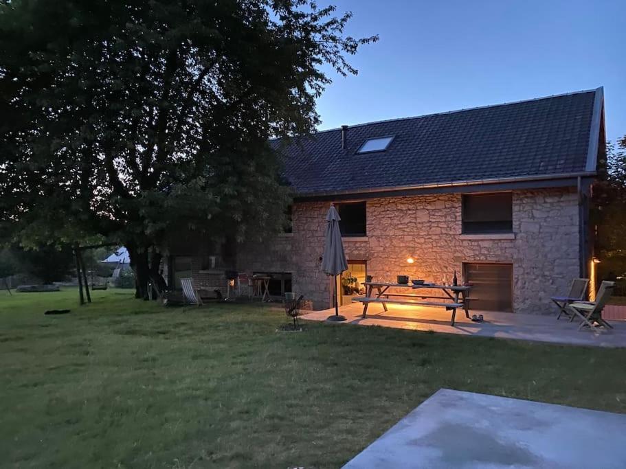 Gerestaureerde Hoeve Met Zicht Durbuy Eksteriør billede